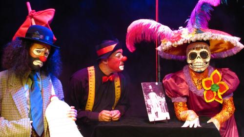  [TEATRO DE PAYASOS ] LA TROPA DEL ECLIPSE PRESENTA "PERIPLOP" EN EL CENTRO CULTURAL RICARDO PALMA DE JUEVES A DOMINGO A LAS 8:00 PM