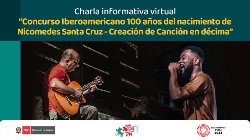 Concurso Iberoamericano 100 años del nacimiento Nicomedes Santa Cruz