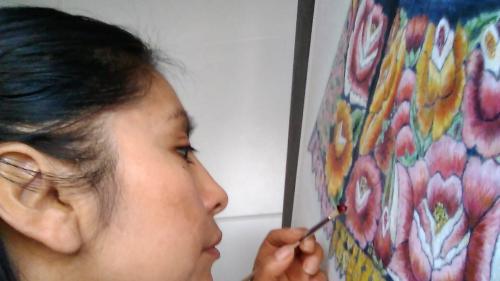 Artista peruana Vilma Velazco Ortiz lleva la fuerza expresiva del retrato realista a una exposición en Hong Kong