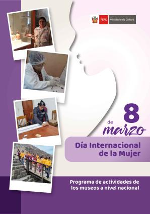 Programa cultural por el Día Internacional de la Mujer 2024