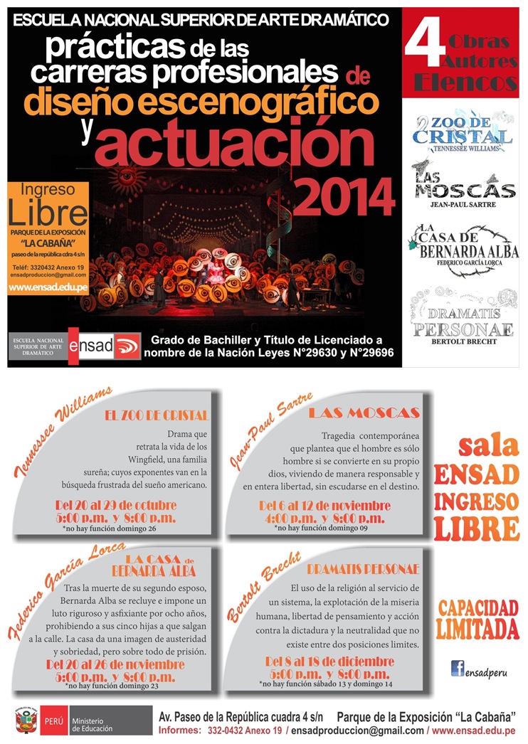 ENSAD_PRÁCTICAS PRE PROFESIONALES 2014