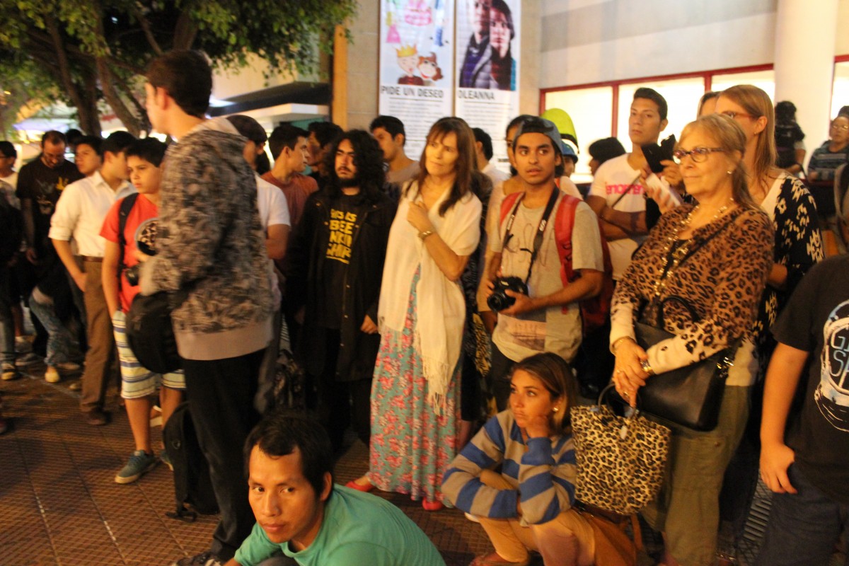 The audience