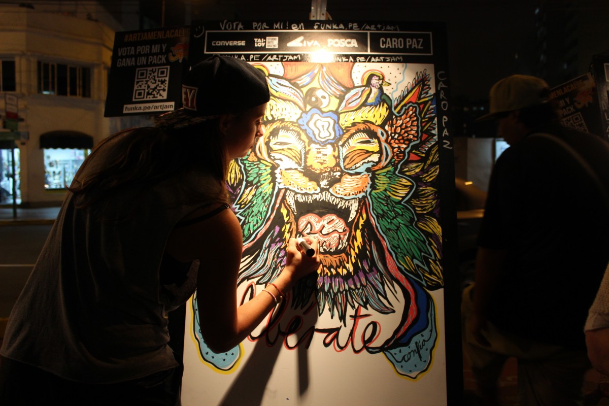 Putting on the final touches
