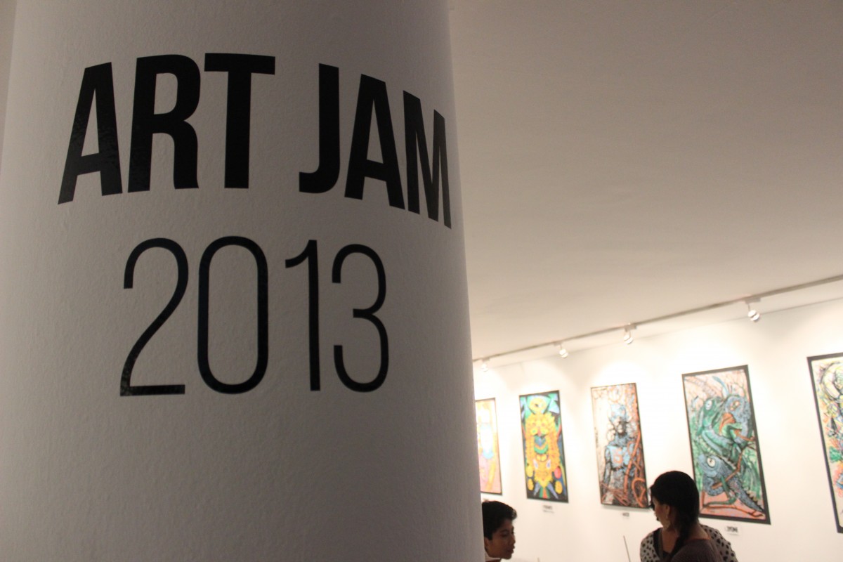 Downstairs gallery