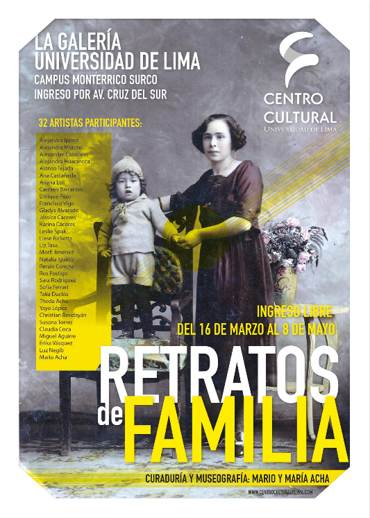 Exposición Retratos de Familia U de Lima