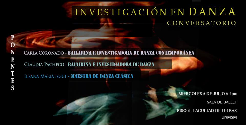CONVERSATORIO investigación en danza